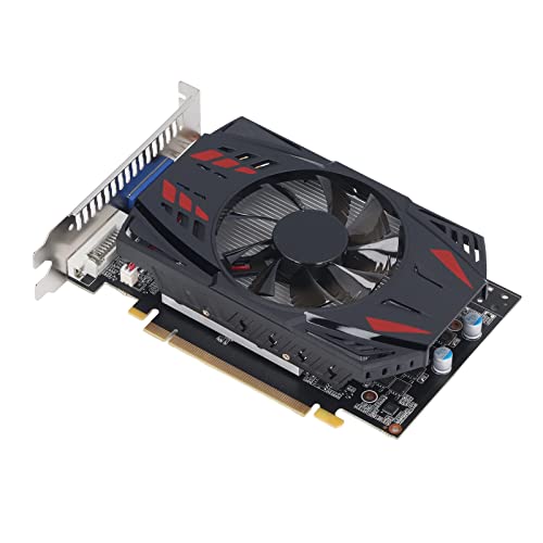 VBESTLIFE GTX550TI Gaming Graphics Card, 1.5GB 192bit GDDR5, PCI Express 1.1 x16, HDMI/DVI/VGA, Dual Cooling Fan