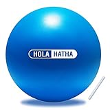 Mini Exercise Ball for Yoga, Pilates, Barre, Fitness-Stability Ball Accessories for strengthening core Exercise (Blue, 7.5- inch)