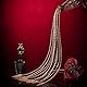 Rapidly Peitsche Leder Reitpeitsche Schwarze Farbe, goldene Farbe geflochtene Quastenpeitsche Flogger Fetisch BDSM Sex Spielzeug Requisiten für Bühnenauftritte