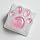 Cat Claw Keycap Backlight Cute Resin ESC Keycap Replacement for Cherry MX Switch Mechanical Keyboard DIY Decoration (Pink)