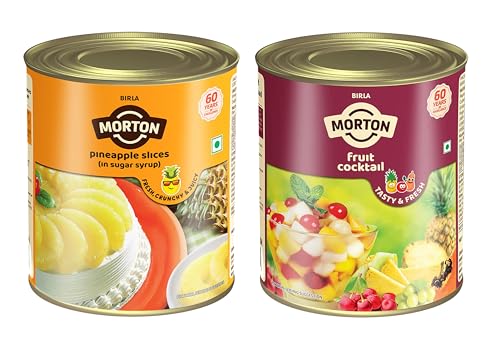 Image of Birla Morton Fruit Cocktail 850 Gm & Pineapple Slices 850 Gm Pack of 2