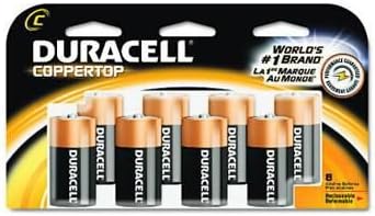 C-Cell Coppertop Alkaline Batteries