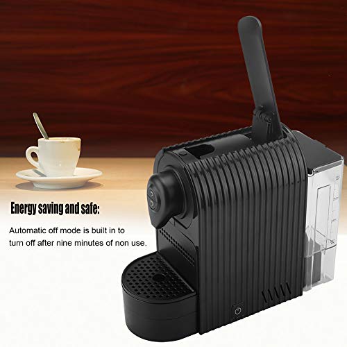 Máquina, Máquina de Café con Soporte de Taza Ajustable para Hacer Café con Leche para el Hogar(Negro (Europa 220-240v)) - Imagen 7