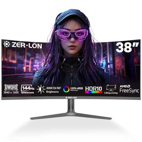 ZER-LON Ultrawide Monitor 38