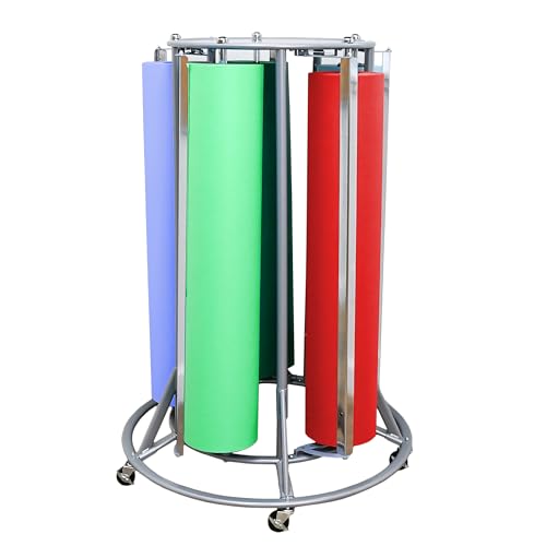 Image of Angeles 5-Roll Paper Dispenser & Cutter, Mobile Classroom Storage
