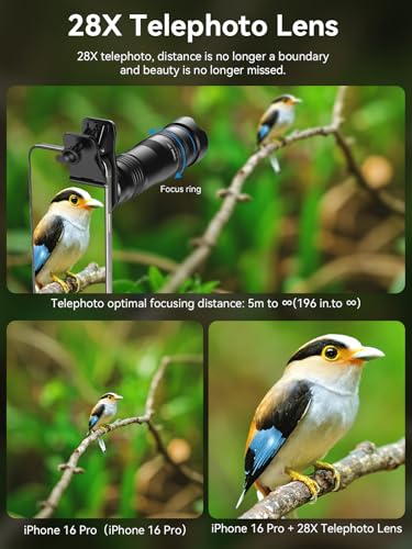MIAO LAB 28X HD Telephoto Lens