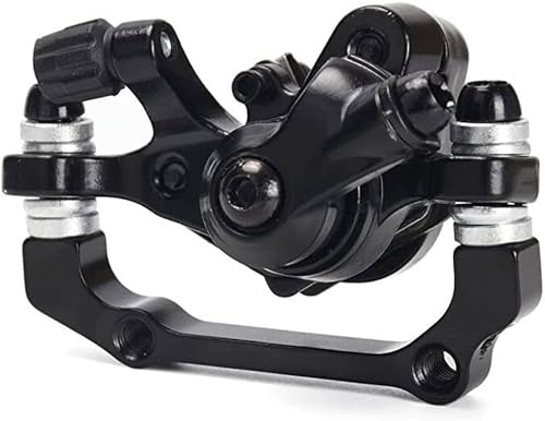 Image of Bicycle Mechanical Disc Brake Set | Front & Rear Disc Brake Calipers with Stainless Steel Rotors | High-Power Braking for MTB, Road & Hybrid Bikes | set of 2