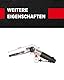 KS Tools Druckluft-Bandschleifer 515.3549 150mm I Druckluftschleifer mit stufenloser Geschwindigkeits- & Drehzahlregulierung I Für Schleifbänder 330 x 10mm