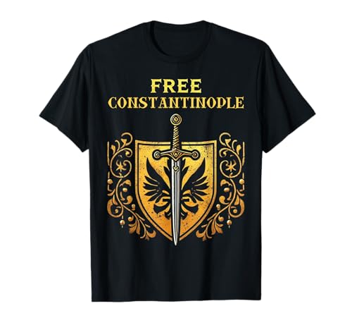 Photo de Free Constantinople - Bold Historical Statement Design T-Shirt