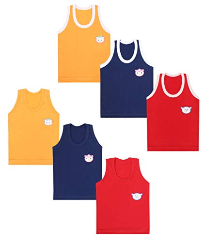 Image of superminis Cotton Vests /Baniyan /Inner Wear - Regular Fit, Sleeveless, Printed Sandos for Girls, Boys and Kids
