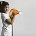 Linzy Plush Hobby Horse Stick Toy, Adjustable Telescopic Stick, Adjust to 3 Different Sizes, For Cowboy and Cowgirl of Different Ages, Light Brown