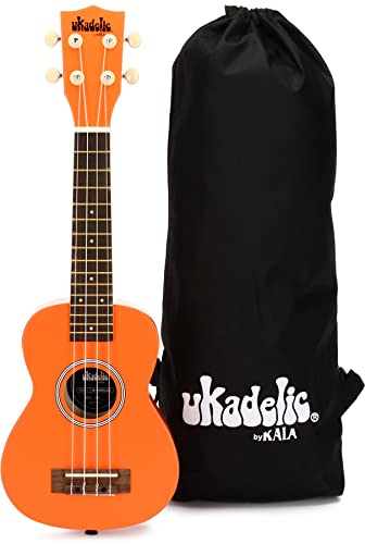 Kala Wood Ukadelic Marmalade – Ukulele soprano - Les Beatles, Paul McCartney, John Lennon, RIngo Starr, George Harrison Kala Wood Ukadelic Marmalade - Ukulele soprano