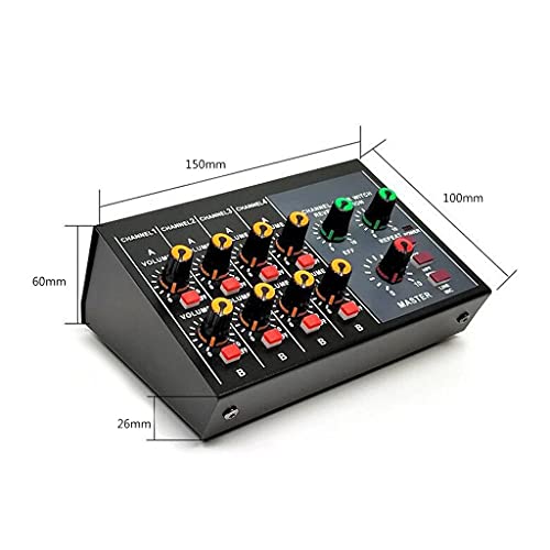 PFDTS Mixer Professional 8 Channel Studio Audio DJ Mengen Console Amplifier Digitale Microfoon Sound Mixer Sound Card - Image 6