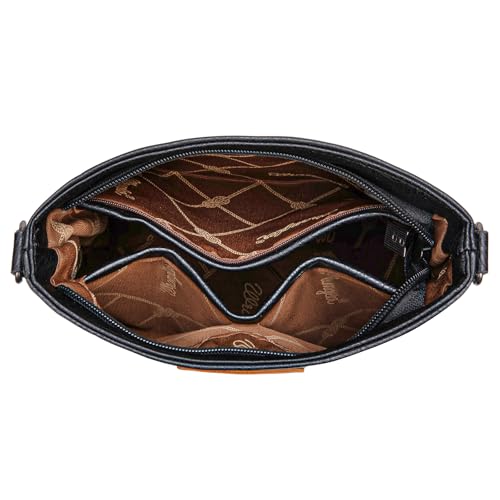Image of Wrangler Crossbody Purses for Women Two Tone Crossbody Bags Women Purses and Handbags