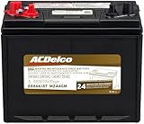 ACDelco Gold M24AGM (88866187) 24 Month Warranty Marine AGM BCI Group 24 Battery