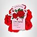 TONYMOLY I’m Rose Sheet Mask – Korean Hydrating & Moisturizing Face Mask with Vitamin Infused Rose Extract, Soothes Skin