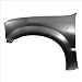 CarPartsDepot, Primered Driver Side Front Fender Assembly Replacement Left L/H Pickup, 371-18552-01 FO1240208 F81Z16006AA