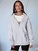 ANRABESS Womens Oversized Sweatshirt Long Sleeve Henley Pullover Tops 2025 Fall Casual Button Loose Fit Teens Fashion Outfits #2