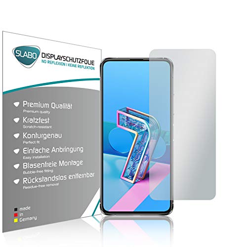 Slabo 4 x Protector de Pantalla para ASUS Zenfone 7 | ASUS Zenfone 7 Pro lámina Protectora No Reflexion | No Reflexiones Mate