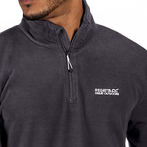 Regatta Thompson Herren Fleece Jacke, Grau (Iron), 52-54 EU (Herstellergröße: L)