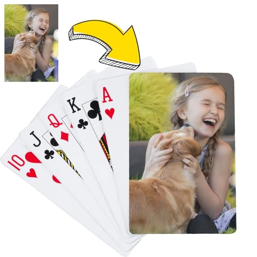 Custom Playing Cards -Personalized 54 photos, Memorable Gift for ...