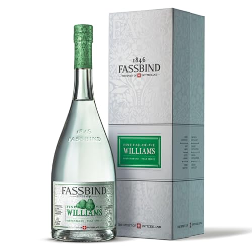 Fassbind Les Eaux de Vie Williams in Geschenkpackung mit 43% vol. (1 x 0,7l)