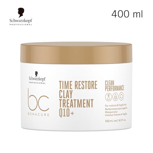 Schwarzkopf Professional BC Time Restore Clay Treatment, multi-coloured, 500 ml (Pack of 1) - Image 2