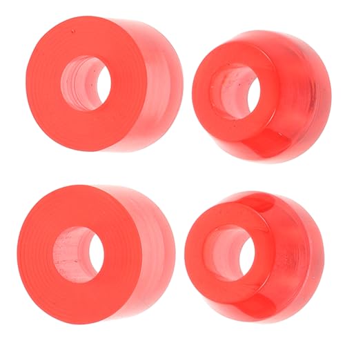 GOOHOCHY Ice Skating Accessories 4pcs Skateboard Shock Pads Simple Installation for Street Skating