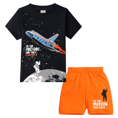 Image of Kuchipoo Boys Regular Fit Cotton T-Shirts and Shorts Set