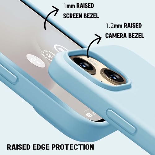 Image of Kratos Active Grip Silicone Case Cover Compatible with iPhone 15 Plus - Enhanced Protection, Wireless Magnetic Charging Case with Raised Edge Camera & Screen Protection, Shock-Resistant Design