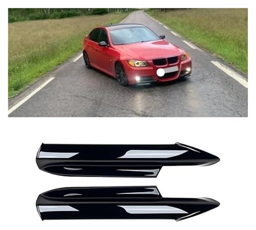 Spoiler Avant pour BMW E90 E91 M-Tech 2005-2008 : Splitter et Diffuseur d'Angle de Pare-Chocs