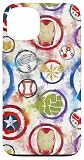 Marvel Avengers Super Hero Icons Color Bleed Case for iPhone 13