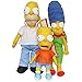 Pzpgeq Juguete de llenado de Peluche Simpson A Homer J. Margbart Muñeca de llenado Regalo 40 cm 3 Piezas para niños Fan, película, animación, cumpleaños, Navidad