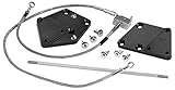 Arlen Ness 3 in. Forward Control Extension Kit for Harley Davidson 2000-06 Softail Models - Black - One Size