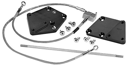 Arlen Ness 3 in. Forward Control Extension Kit for Harley Davidson 2000-06 Softail Models - Black - One Size