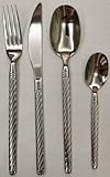 Ménagère Chiara 24 pièce(s) argent L27,5xp16,5xH6,5cm