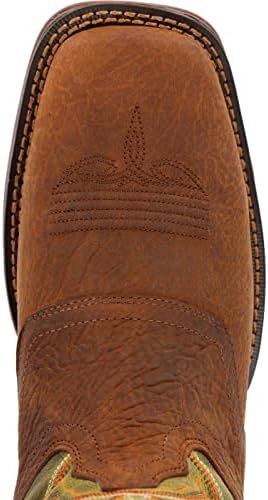 Durango Dark Chestnut and Hunter Green Western Boot Size 12(W) | Image 5