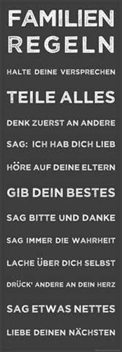 Empire Merchandising GmbH Motivational - Póster (33 x 95 cm), diseño con Texto en alemán