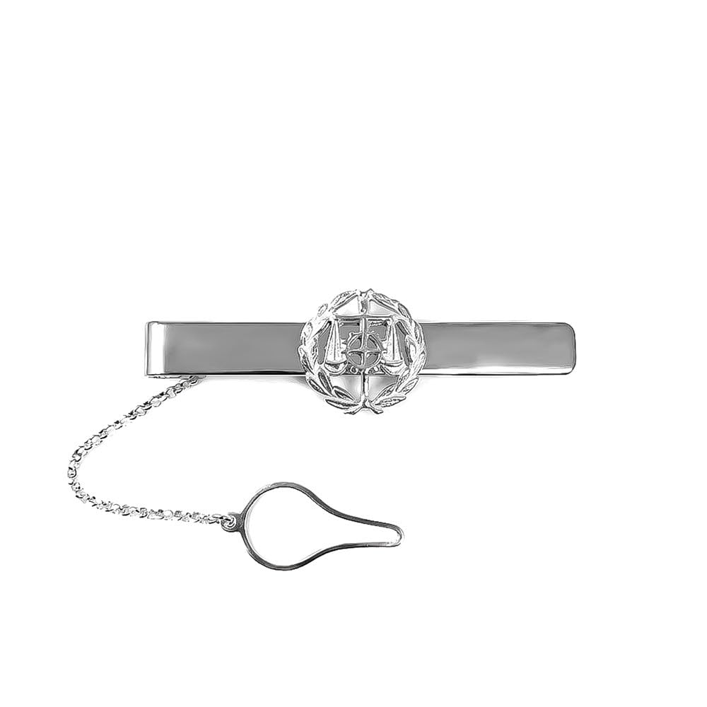 Professionelle Krawattennadel für Hochschulabsolventen, 925er Sterlingsilber, 54 mm. Gravur im Preis inbegriffen – personalisierbar – GRAVUR IM PREIS INBEGRIFFEN