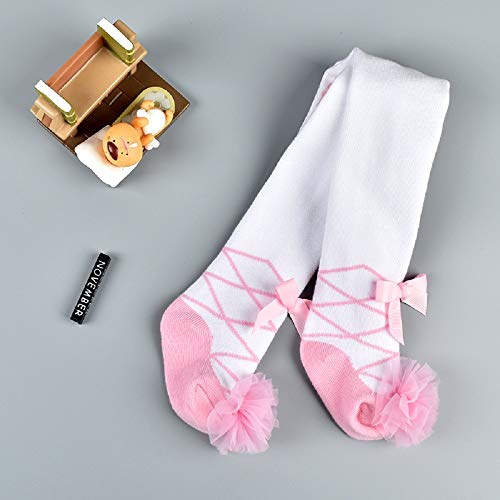 Baby Girl Tights Lace Bow Princess Legging Cotton Stocking Socks Pantyhose2