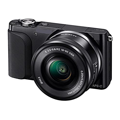 Image of Camera NEX-3N Mirrorless Digital Camera 16.1 MP Exmor APS-C Sensor Full HD Movie Shooting Digital Camera (Color : B)