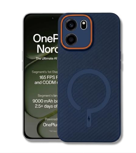 Image of ArmourPro Silicone Case for OnePlus Nord CE 6, Soft-Touch, Shockproof, DustProof,Cover for OnePlus Nord CE 6 - Blue