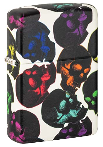 Encendedor de Bolsillo Zippo Skulls Glow in the Dark miniatura 1