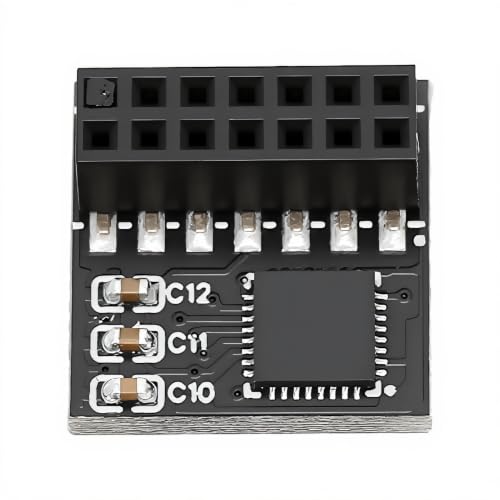 para Módulo para 14Pin SPI Tpm 2,0, Chip de Seguridad de Cifrado para Placa Base para para 11