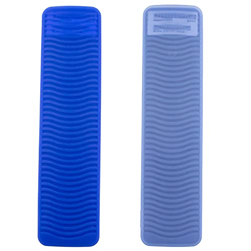 Gbloodst 2 fundas protectoras de silicona para control remoto Xiao-Mi Box S Mi Box 4, azul y azul luminoso