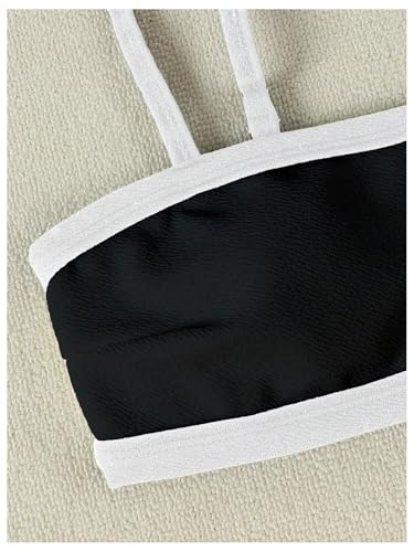 SHENHE Women's High Cut Cheeky Bikini Set Color Block Sexy 2 Piece Swimsuit Bathing Suit4