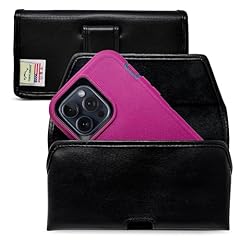 Horizontal - Leather w/ Leather Clip