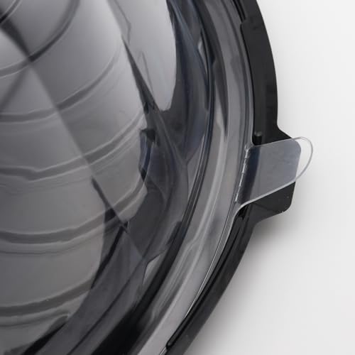 Feoowv 10INCH 5Pcs Round Cake Carriers For Transport Plastic Disposable Cake Containers Carriers thumb #5