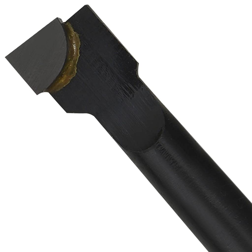 Lot de 9 tiges de forage 12 mm en acier carbone pour têtes de forage MT3-M12 de 50 mm
