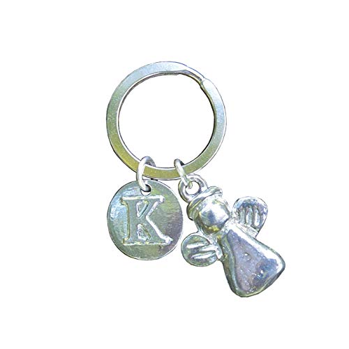 Porte-Clés Ange Personalisé, Porte-Clés Commémoratif, Fait Main, en Étain. Fabrication Artisanale Française, par William Sturt des Étains de Jumilhac (G) Cover